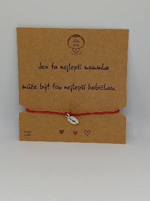Kartička pro budoucí babičku