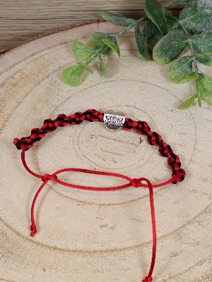 Barevný kroucený náramek pro maminku