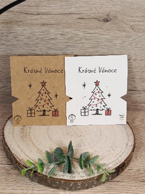 Krásné Vánoce stromek