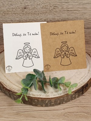 Děkuji, že Tě mám anděl