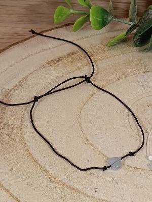 Náramek mini modré srdce